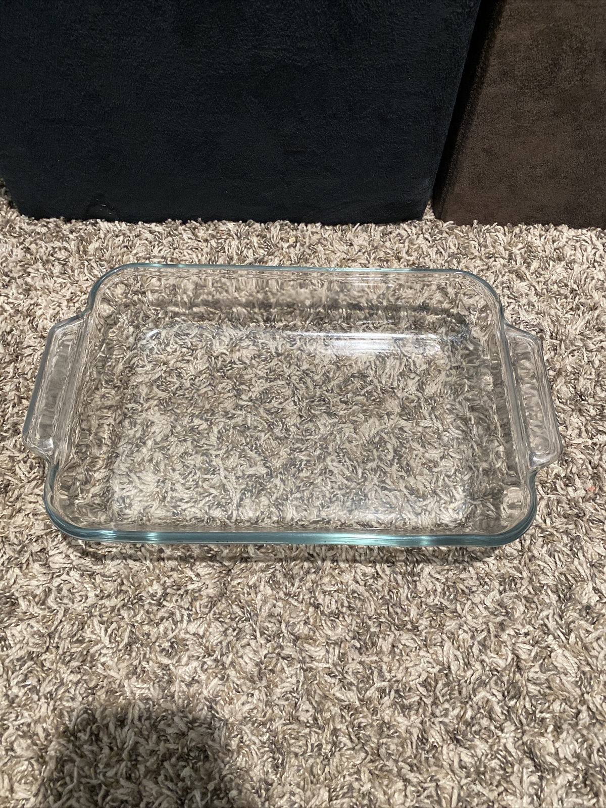 Anchor Hocking 2 Quart Rectangular Clear Glass Baking Casserole Dish 8