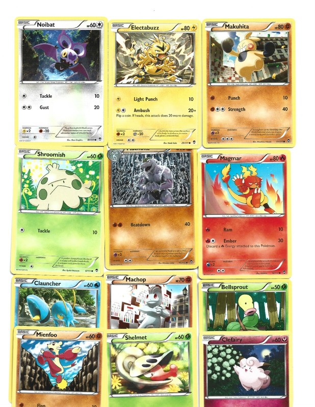 LOT OF 15 POKEMON 111 SERIES (2014)