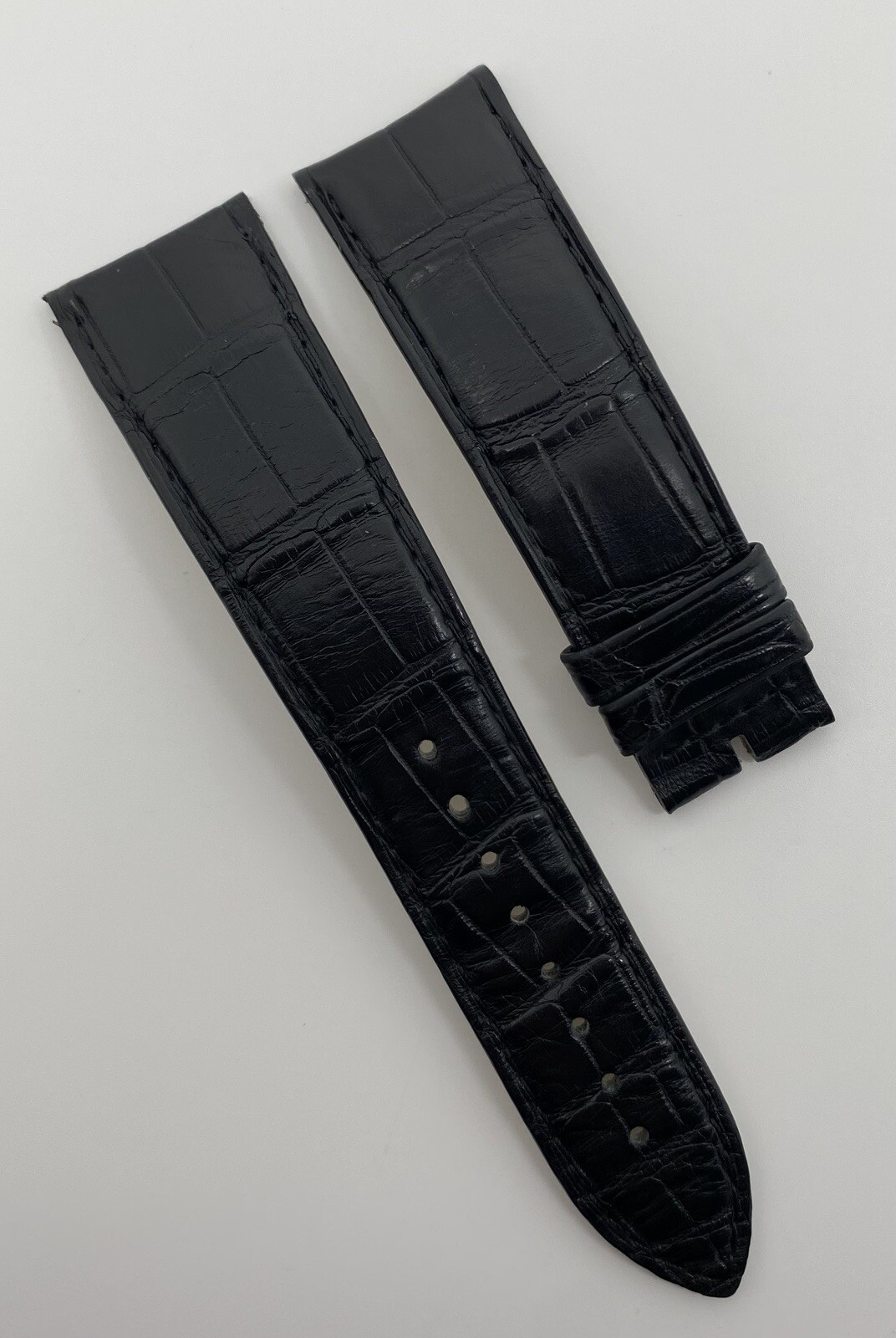 Authentic Jaeger LeCoultre 21mm x 18mm Black Alligator Watch Strap Band