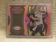 2021 DAVIS MILLS CERTIFIED MIRROR PINK NEW GENERATION JERSEY /199 #NG-22