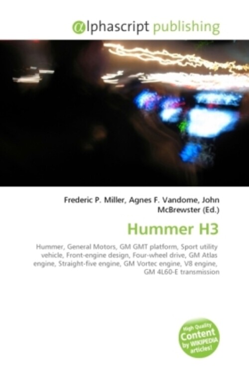 Frederic P. Miller (u. A.) | Hummer H3 | Taschenbuch | Englisch