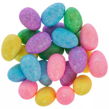 HL Easter Craft Supply - Mini Glitter Foam Eggs 24pc