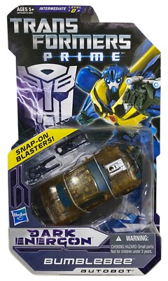 Transformers Prime Dark Energon Deluxe Class Bumblebee Action Figure NEW 2012