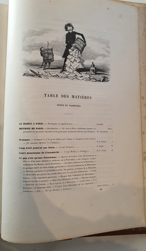 VERSCHIEDENE AUTOREN - Der Teufel in PARIS - Band 1 - Paris und die Pariser - 1845 - Bild 14 von 19