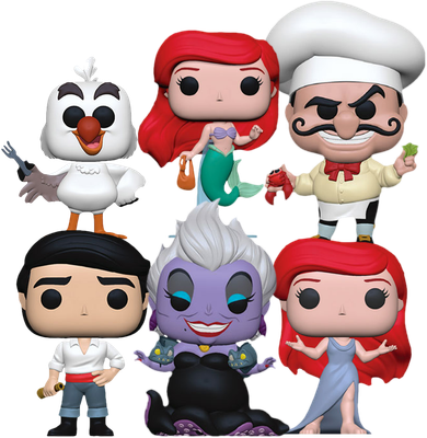 the little mermaid pop vinyl