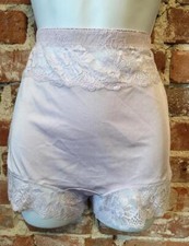 Rhonda Shear Lavender Purple Pinup Panty Lace Trim Retro Panties New
