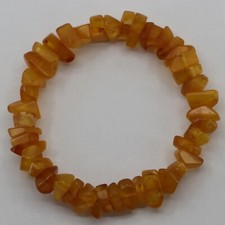 Natural and Genuine BALTIC AMBER Stretch Bracelet Poland 0142