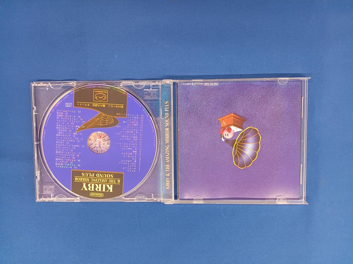NINTENDO Kirby Amazing Mirror Sound Plus Soundtrack CD Ito Yokado 