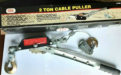 New 2 Ton Cable Puller, IIT Brand, Part # 51400, Weight 5 LB