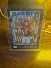 2024 Panini Optic Football Jaden Daniels Rookie Card Washington Purple Shock
