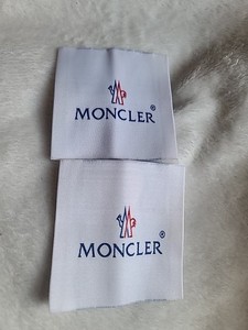 Moncler Tag Labels Patch Lot Clothing Replacement Repair Sewing Accessories 