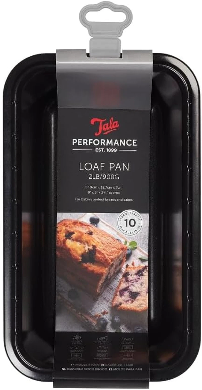 10A10659 Non Stick 2 Lb Loaf Tin, Black