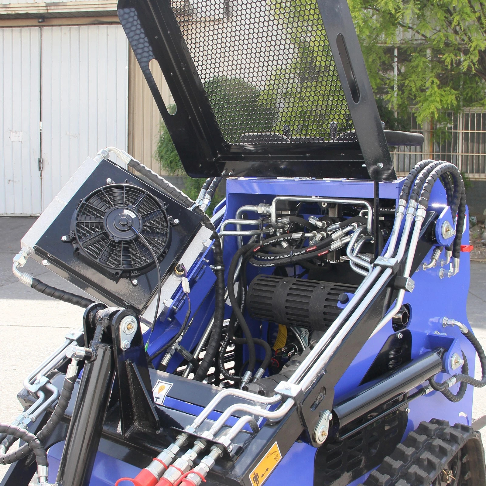 Upgraded 2025 Brand New 23HP Mini Skid Steer Track Loader Twin Cylinder USA Spot