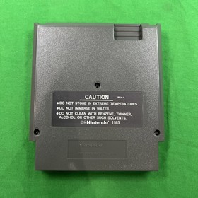 Super Mario Bros 3 Screw Nintendo NES Cartridge Vintage Authentic MINT