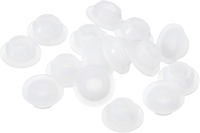 25 StüCk Silikonstopfen, Runde Gummistopfen Zum Einrasten In 10-10,5 Mm LöCher,