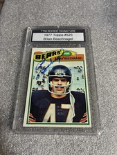 1977 Topps Brian Baschnagel #525 Autographed Rookie Card - Encapsulated. rookie card picture