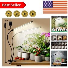 84 LED Full Spectrum Indoor Plant Grow Light with Adjustable Clip Design