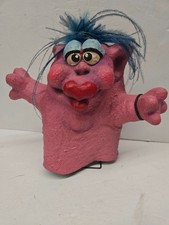 RARE Vintage Creatures of Delight Devillina Rubber Hand Monster Puppet 9in.