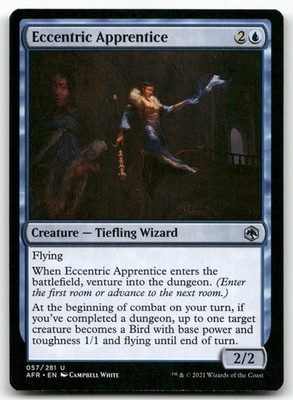 Eccentric Apprentice #57 (NM) Forgotten Realms AFR Magic MTG
