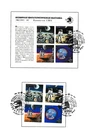 USSR WSE FDC Ceremony Program #C126 C2 Futuristic Transportion Blk/4 & SS 1989