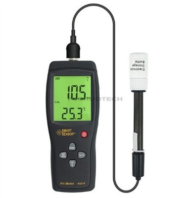 Smart Sensor AS218 Digital Ph Meter Tester Soil Moisture Temperature Measurin hq