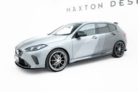 Seitenschweller Ansatz (Paar) Passend FüR BMW M135I F70 Schwarz Matt