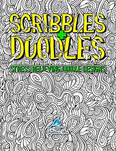Scribbles & Doodles: Stress Relieving Doodle Designs - Papeterie Bleu