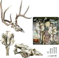 Skull Master by Illusion | Snow Camo | European Mount | Antler Mounting Kit | Eu