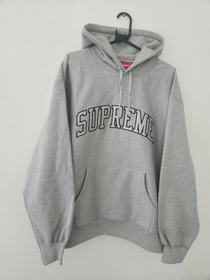 SS23 Supreme Glitter Arc hooded sweatshirt XL heather grey