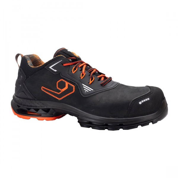 Base Protection B1711B - Amsterdam S3S ESD CI LG FO SR Black/Orang - B1711BBKO39