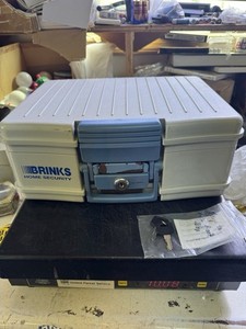 Brinks Home Security Lock Box With Keys Fire Safe Class 350