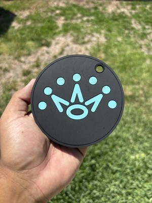 Scotty Cameron Baby Blue Seven Point Crown Bag Tag Putting Disc