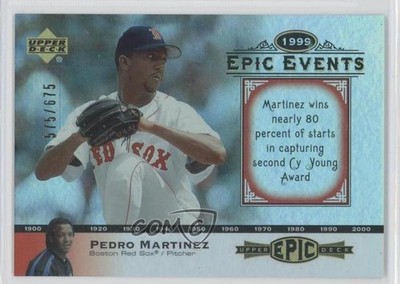 2006 Upper Deck Epic Events 575/675 Pedro Martinez #EE68 HOF 0a1