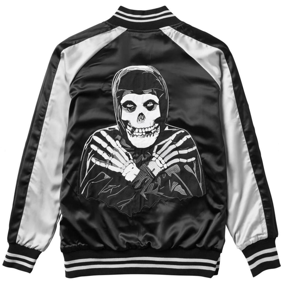 Misfits Reversible Jacket LARGE Danzig Fiend Club… - image 2