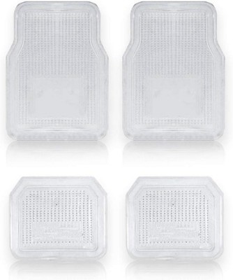 All Weather Floor Mats-Universal 4 Piece Car Interior- Clear Plastic Floor Mat