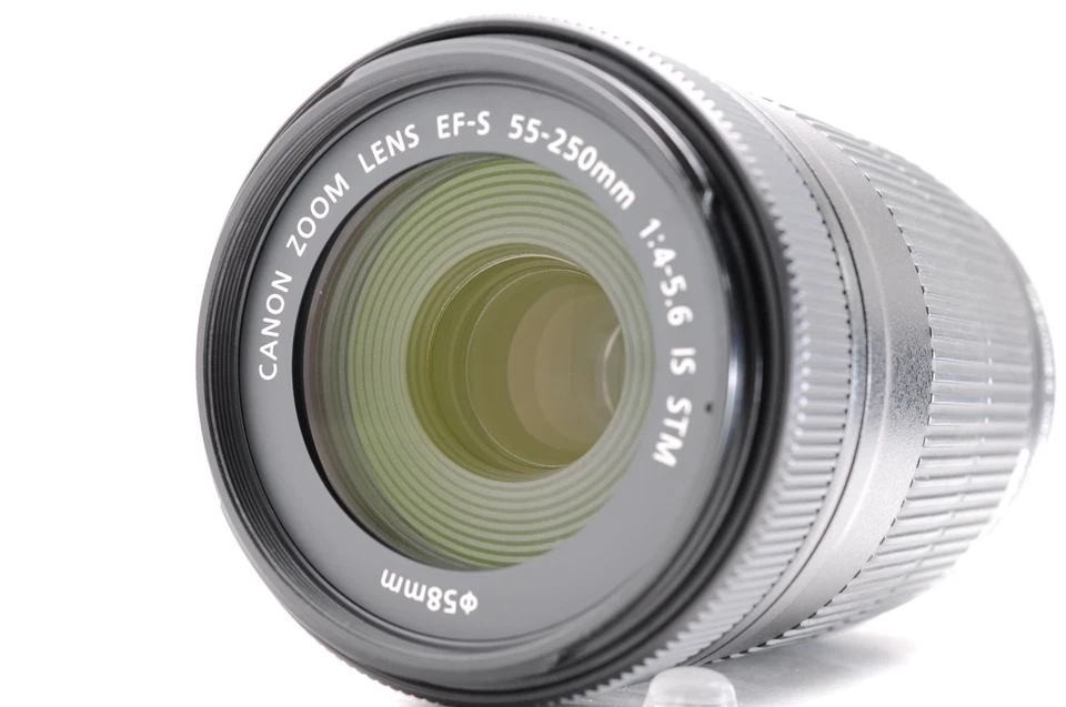 Canon EF-S 55-250mm f/4-5.6 IS STM Lens w/Hood F.R Cap -MINT- [Extra 15%OFF] - Image 2 of 4