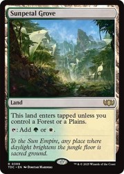 Sunpetal Grove (399) - Commander: Tarkir: Dragonstorm