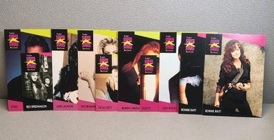 Lot Of 10 - Miscellaneous Super Stars Music Trading Cards ~ FL-6-4