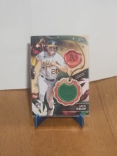 Zack Gelof 2024 Topps Holiday Mega Baseball Player Worn Rookie Relic #RC-ZG