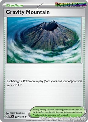 Gravity Mountain [SSP - 177/191]Reverse HolofoilNMPokemon