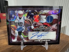 2026 Leaf Metal Autograph Collection Josh Gordon Browns Patriots #1/1 Auto
