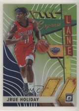 2019 Panini Donruss Optic Express Lane Lime Green Prizm 93/149 Jrue Holiday 08uw