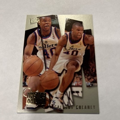 Insert Calbert Cheaney Fleer Ultra 1995 Card #3 of 10 Washington Bullets NBA