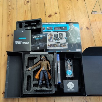 PS4/PS5 Watch Dogs DEDSEC Edition Figur/Karte/Steelbook/Soundtrack/Artbook/etc..