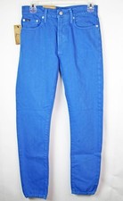 Polo Ralph Lauren Womens 26 Callen High Rise Slim Jeans Denim Blue Wash $168 NEW