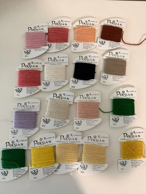 17 Cards Rainbow Gallery Persian, variety of colors - Image 1 of 4