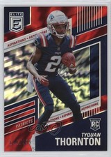 2022 Panini Donruss Elite Rookies Aspirations Shimmer /499 Tyquan Thornton 0v39