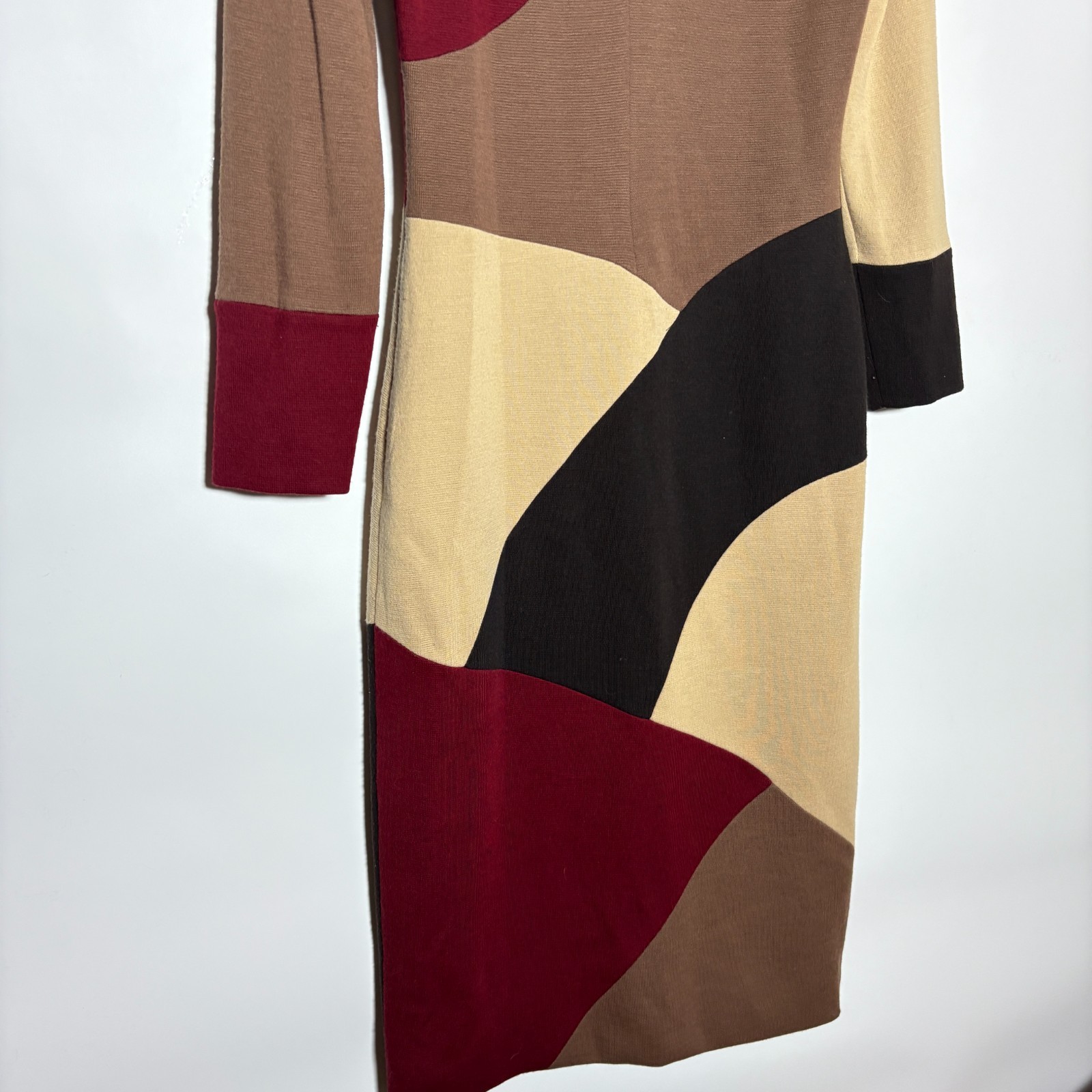 Missoni Patchwork Wool Blend Knit Long Sleeve Swe… - image 9