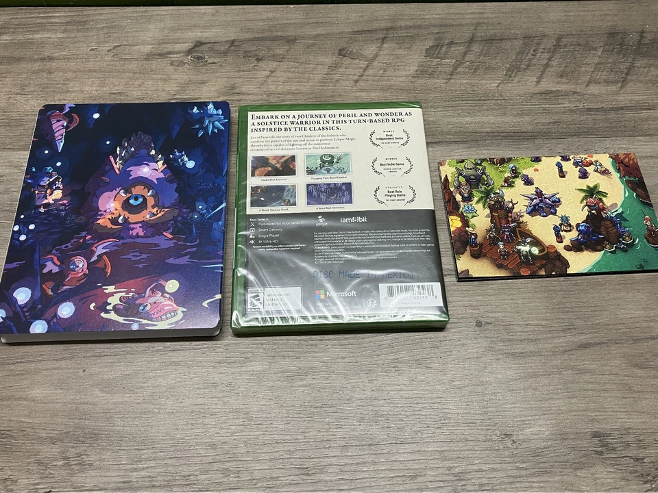 Sea of Stars (Xbox One/Series X) Limited Iam8bit Edition NEW Facroty SEALED! - Image 2 of 2