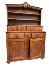 Antico mobile credenza piattaia del 700 piemontese